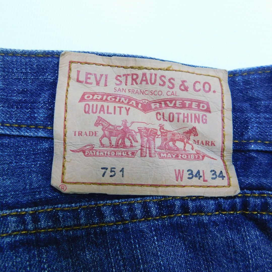 Levi's 751 Blue Jeans