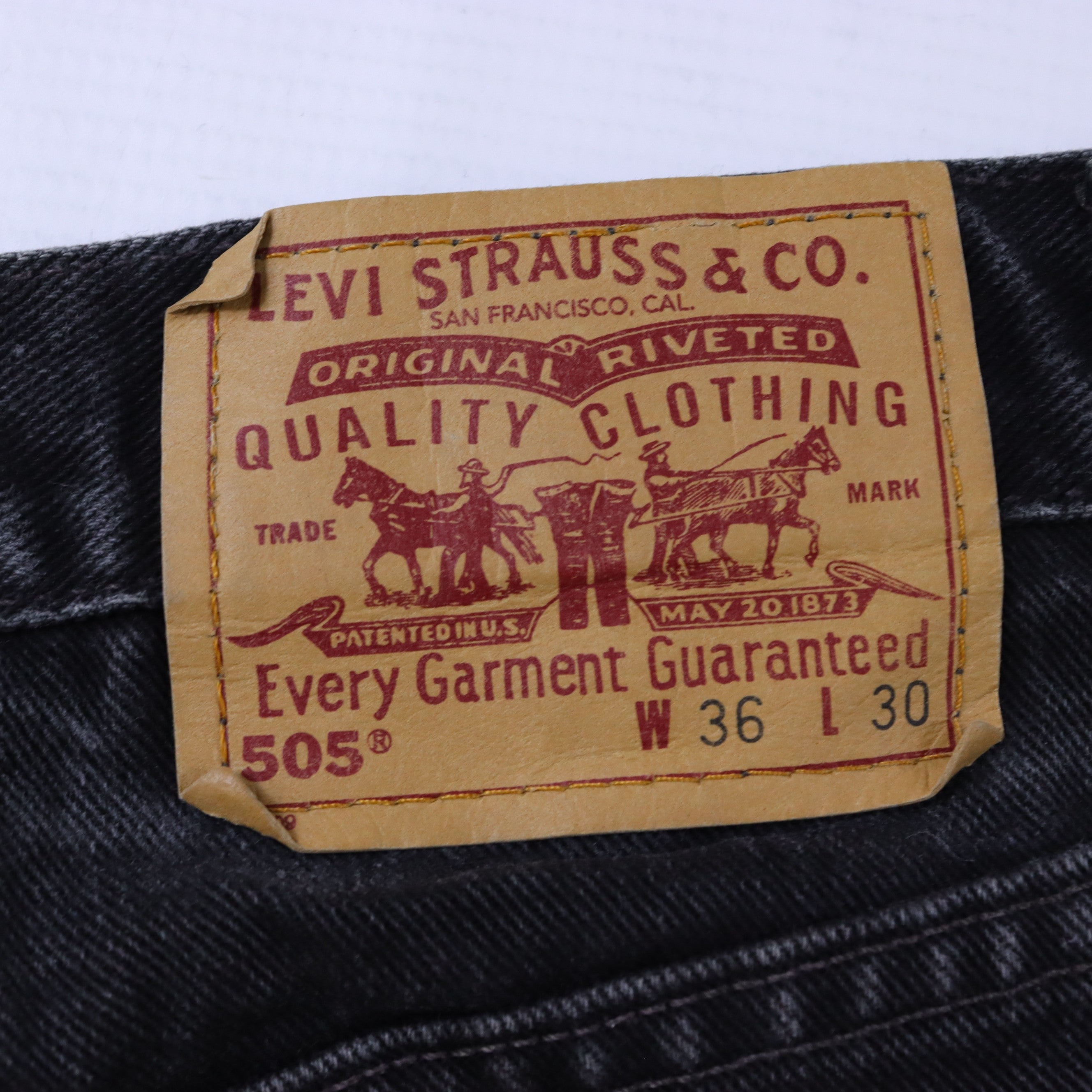 Levi's 505 hotsell black jeans