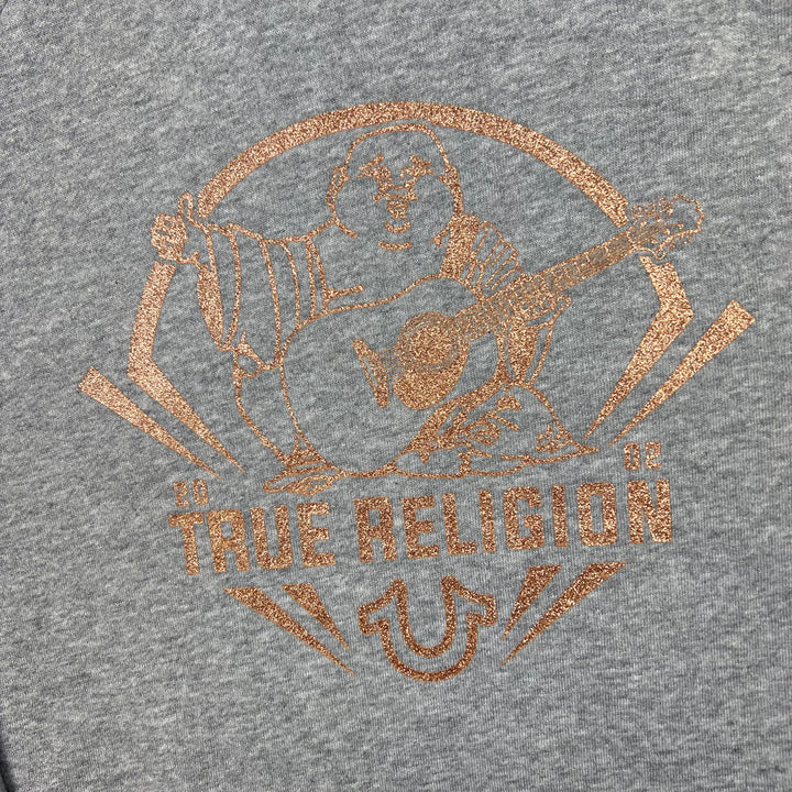 True Religion Grey Buddha Sweatshirt