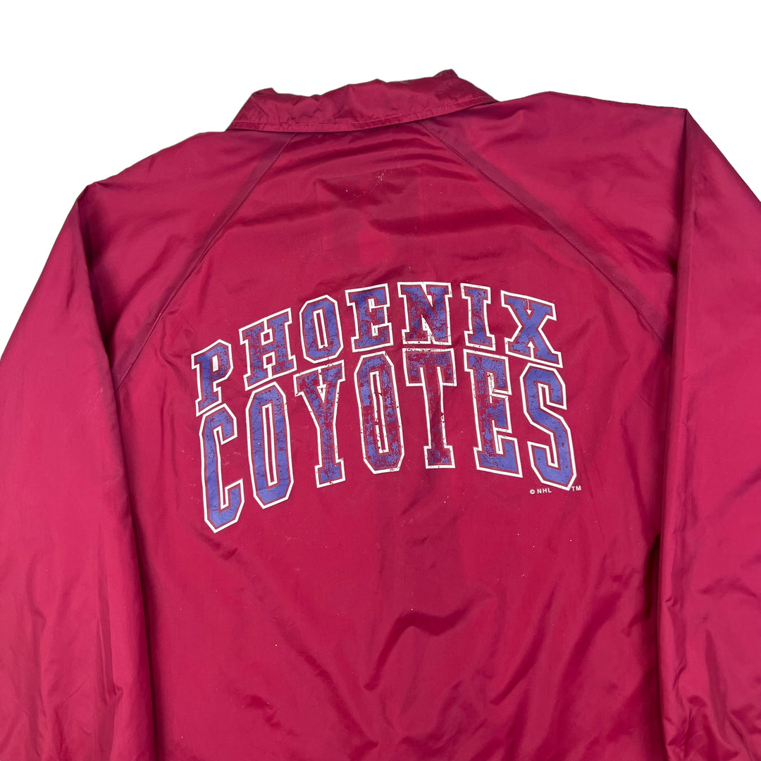 Phoenix Coyotes Red Windbreaker Jacket