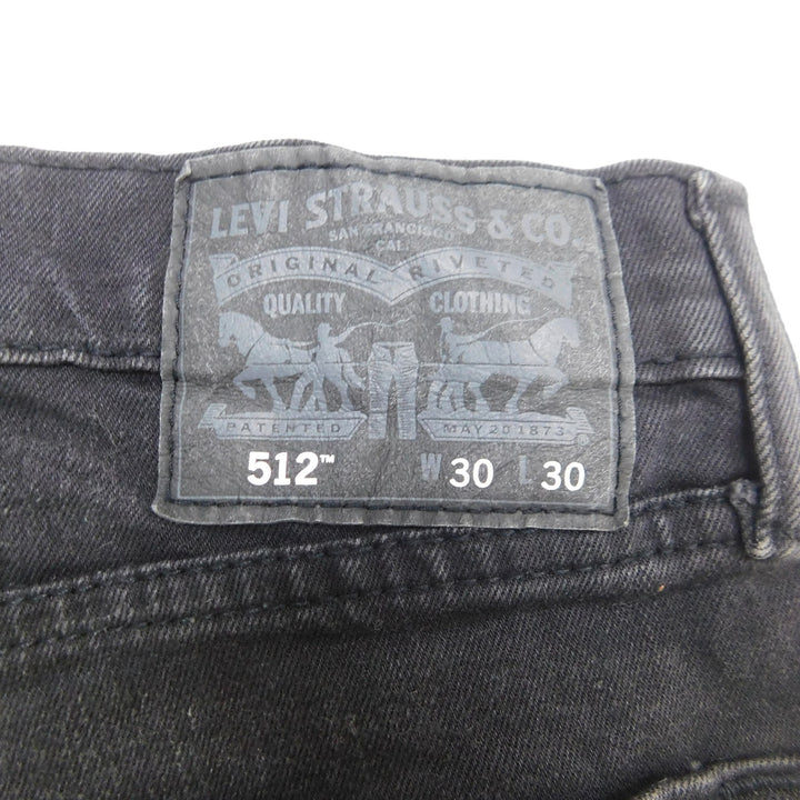 Levi's 512 Black Jeans