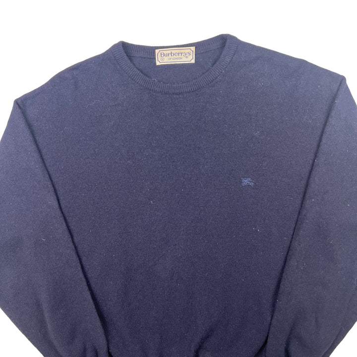 Burberry Knitted Jumper Navy