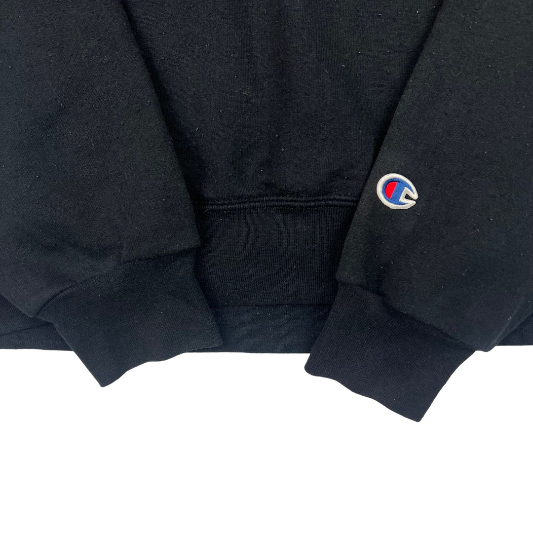 Champion Wisconsin Pullover Hoodie Black