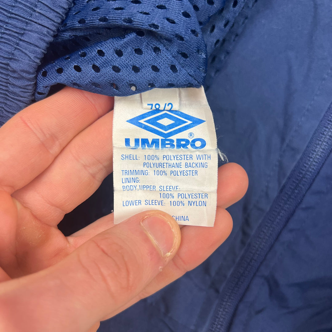 Umbro England 1998-99 Track Jacket Blue Red Rare