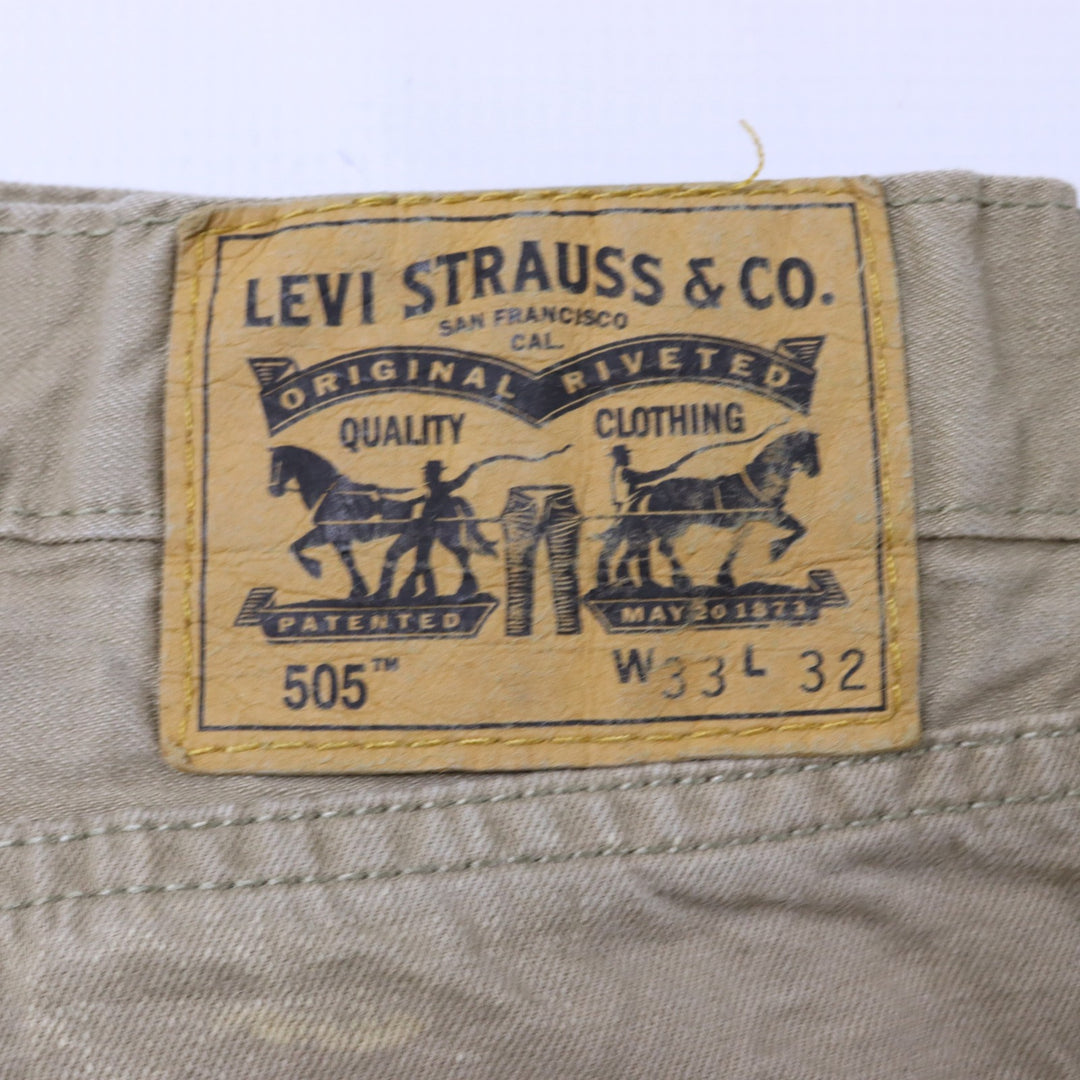 Levi's 505 Beige Chino Trousers