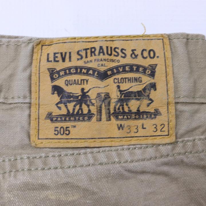 Levi's 505 Beige Chino Trousers