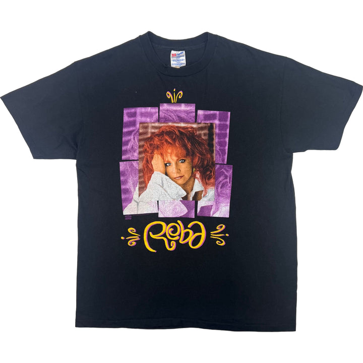 Hanes Reba Mcentire 1994 Tour Single Stitch Graphic T-shirt Black