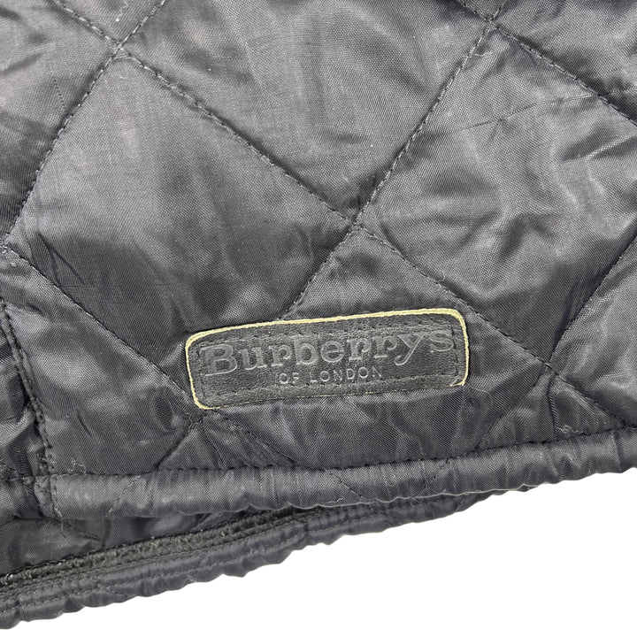 Vintage Burberry Black Quilted Jacket