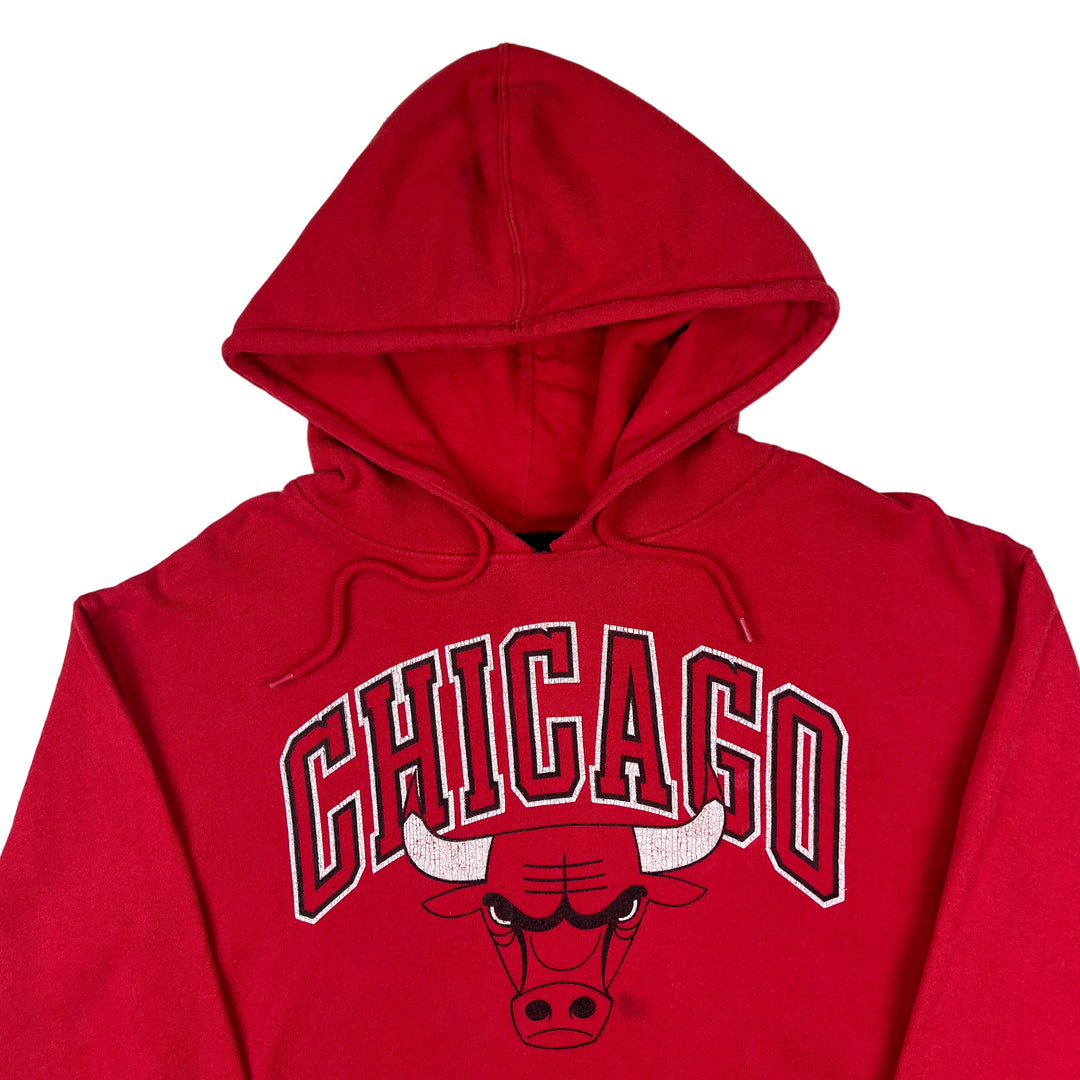 NBA Chicago Bulls Red Hooded Sweatshirt