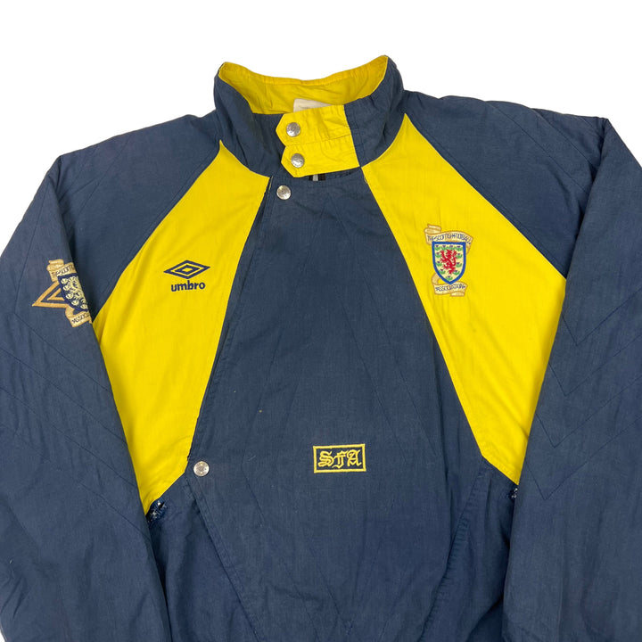 Umbro Scotland 1990-92 Track Jacket Navy