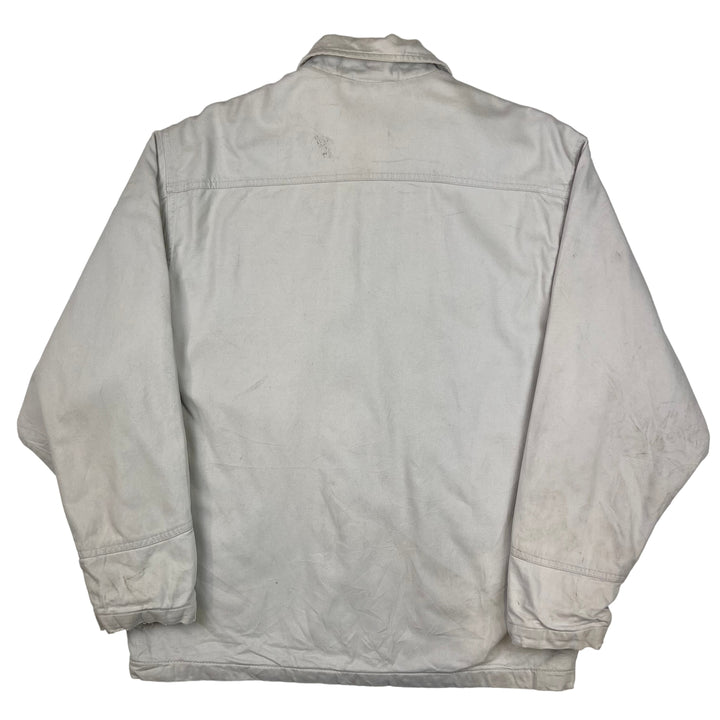 Vintage Lee Workwear Insulated Bomber Jacket Cream