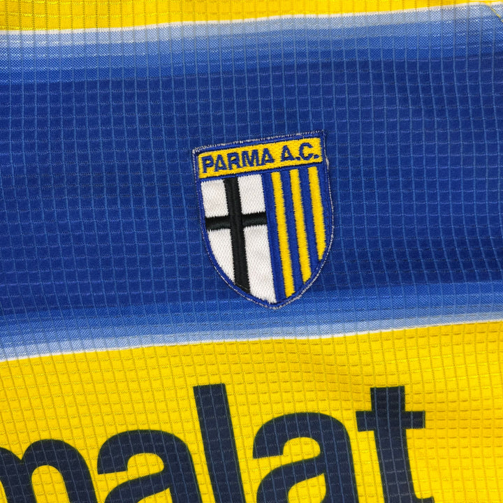 Champion Parma 1999-00 "Nakata 10" Home Shirt Blue Yellow Rare