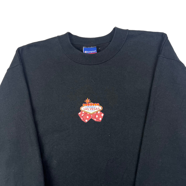 Champion Las Vegas Graphic Black Sweatshirt