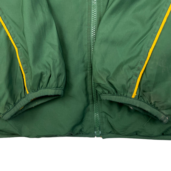 Nike Green Bay Packers Reversible Fleeced Jacket Green Yellow