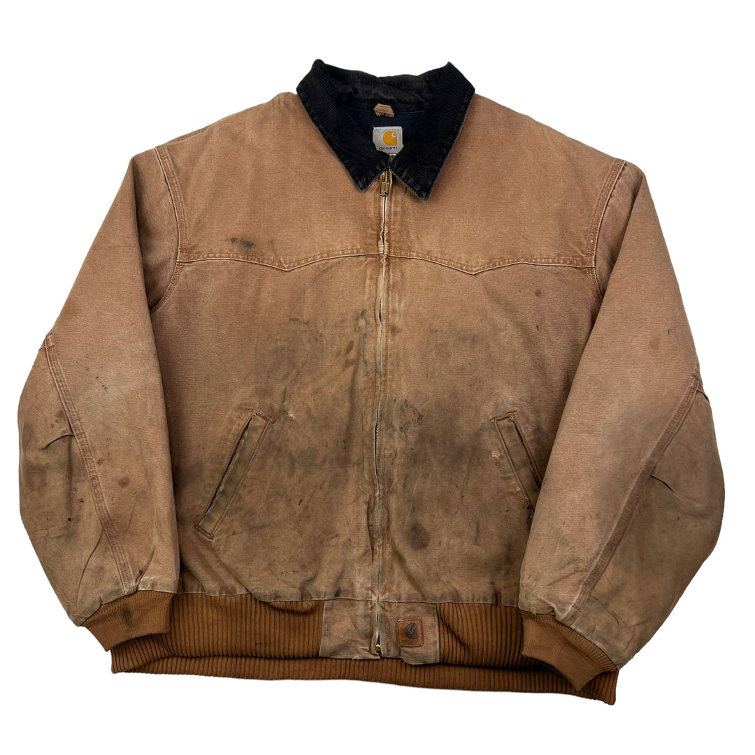 Vintage Carhartt Santa Fe Brown Jacket J14 BRN