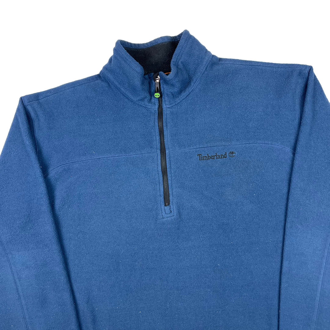 Timberland Blue Quarter-Zip Fleece