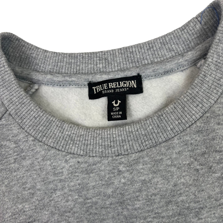 True Religion Grey Buddha Sweatshirt