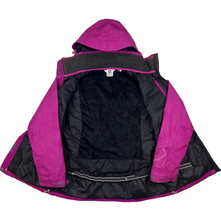 Salomon ClimaPro Purple Ski Jacket