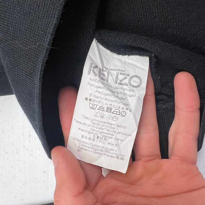 Kenzo Black Embroidered Tiger Sweatshirt