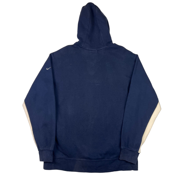 Nike Athletic 00's Contrast Hooded Sweatshirt Navy