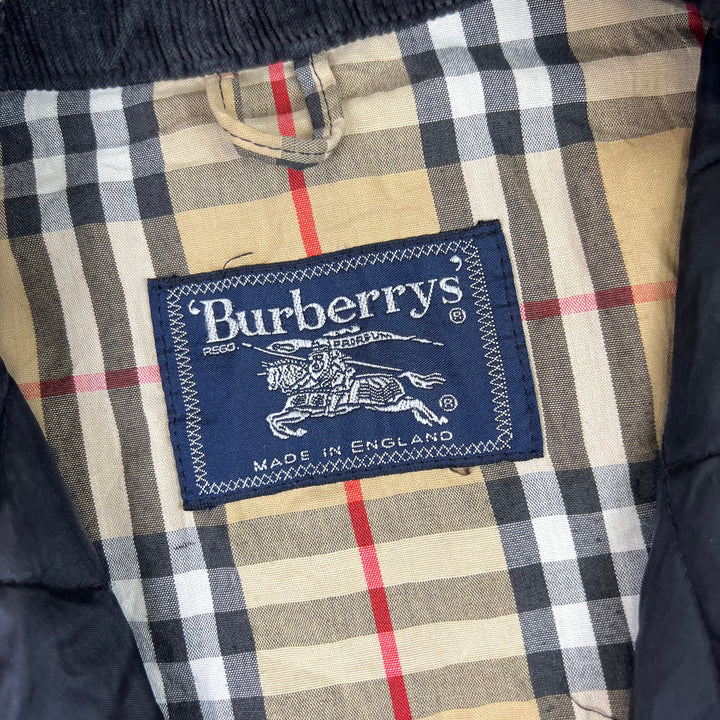 Vintage Burberry Black Quilted Jacket