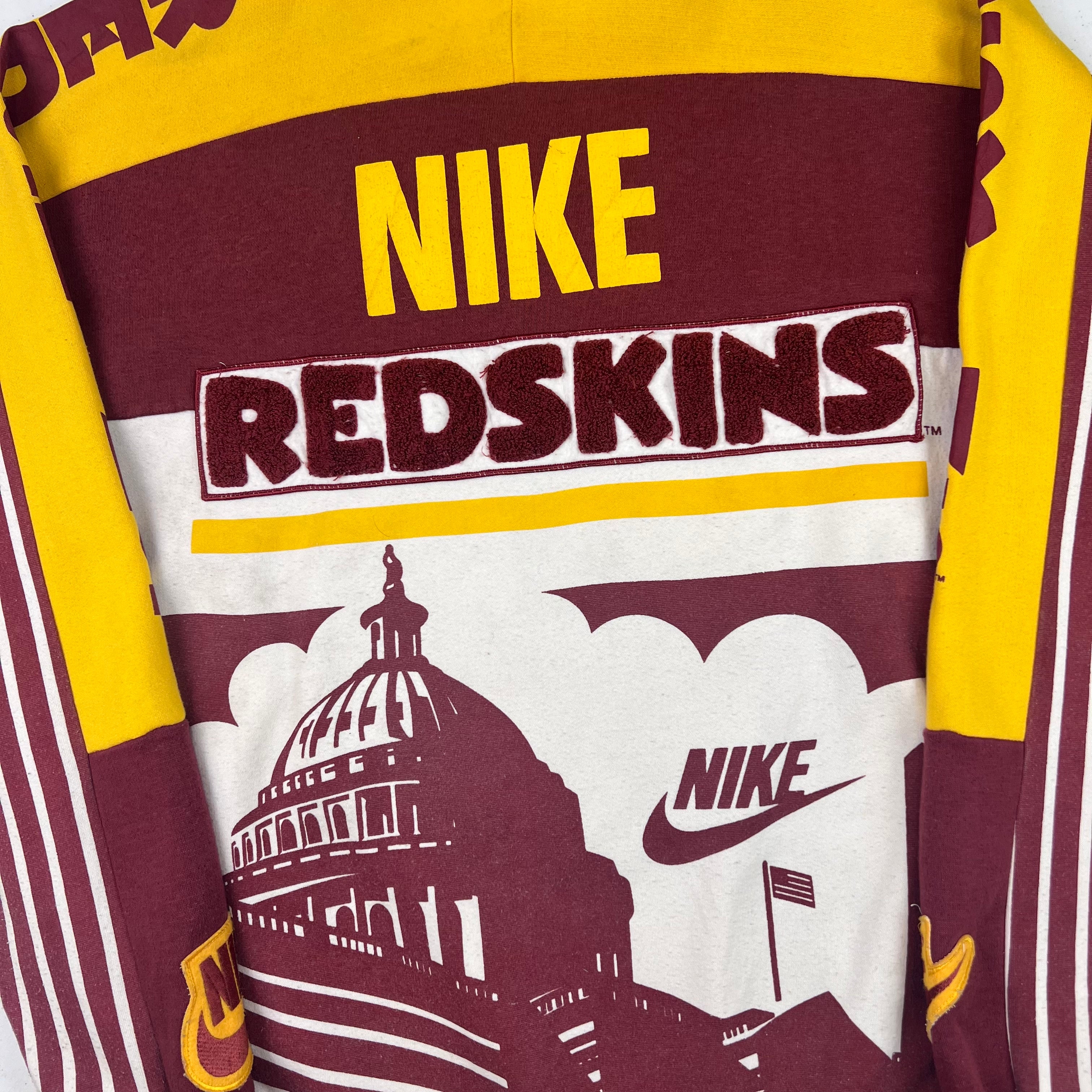 Vintage 80 s Nike Washington Redskins Skyline Series Sweatshirt Rare Bring It Back