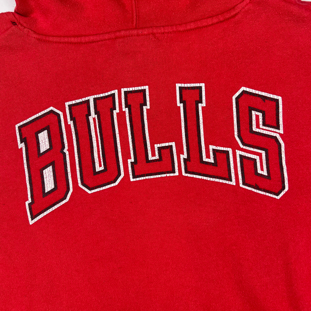 NBA Chicago Bulls Red Hooded Sweatshirt