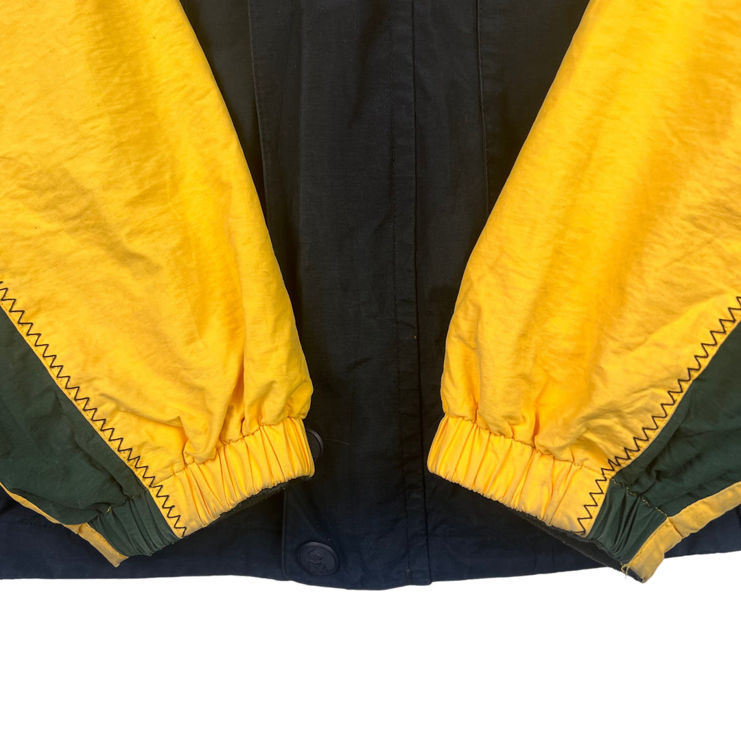 Nautica Reversible Fleece Jacket Yellow Navy