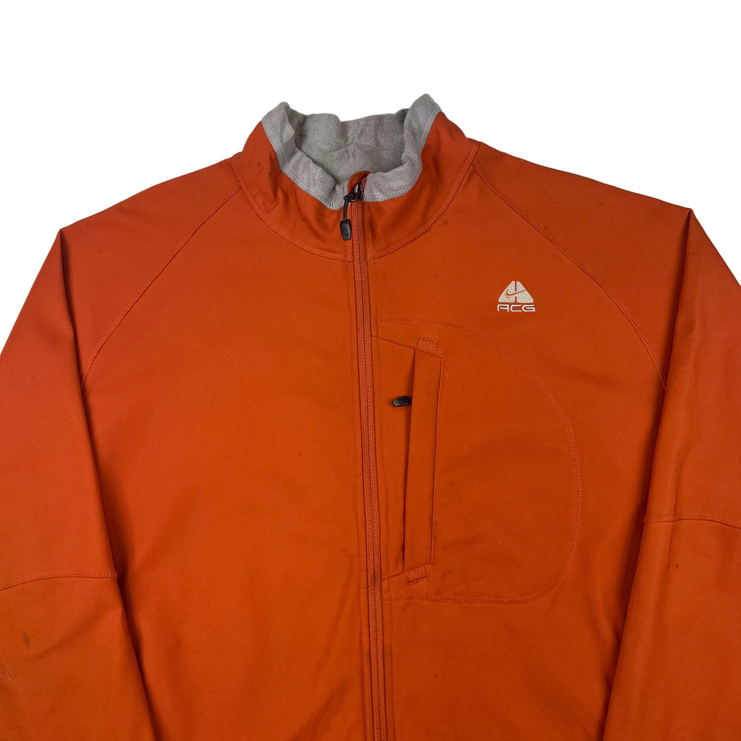 Nike ACG Fleece Lined Orange Jacket