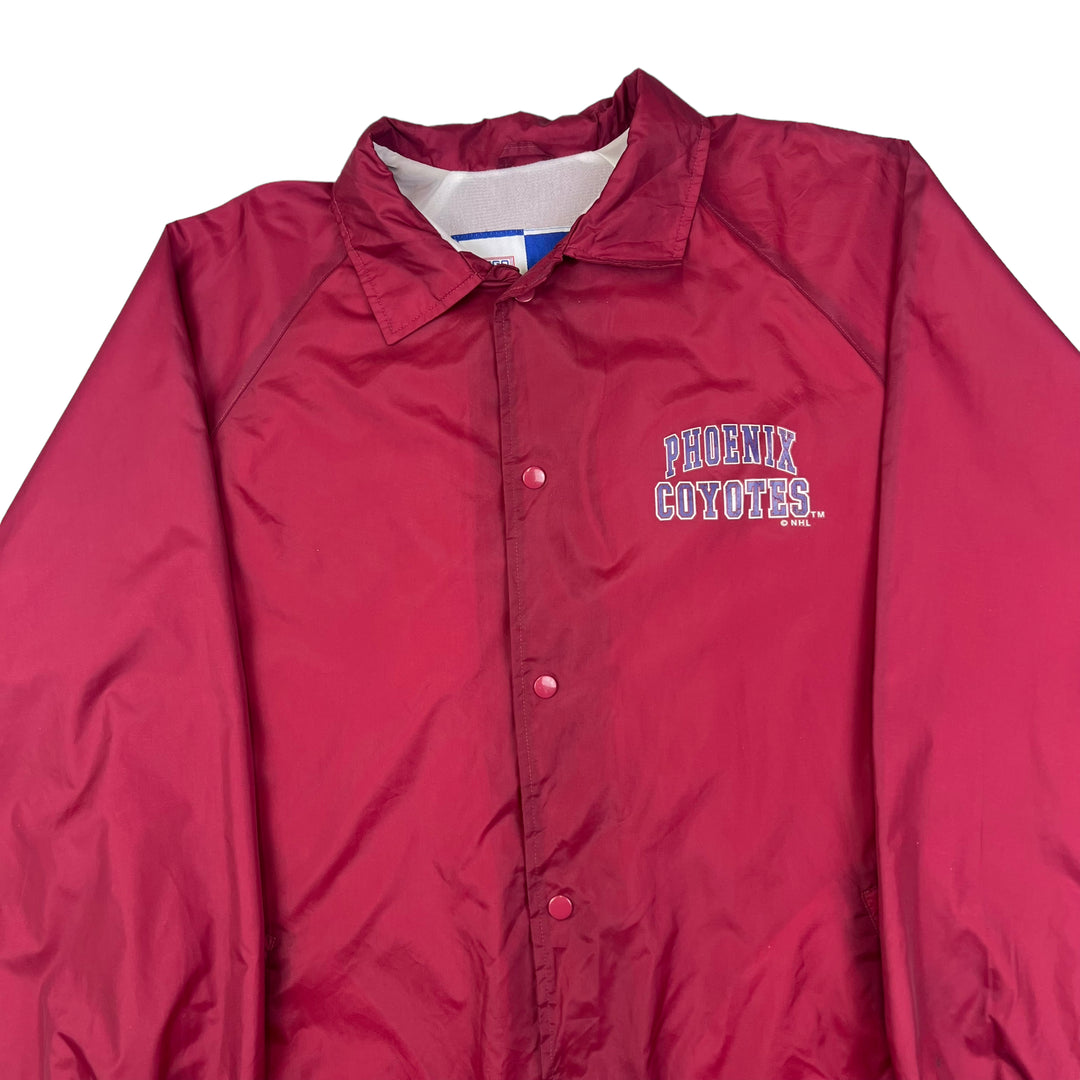 Phoenix Coyotes Red Windbreaker Jacket