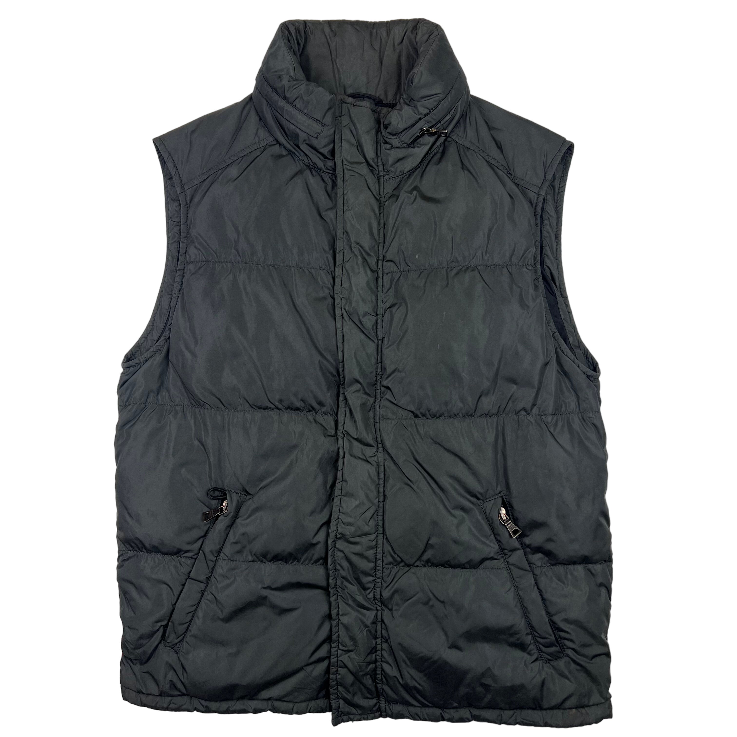 Prada Down Puffer Gilet Vest