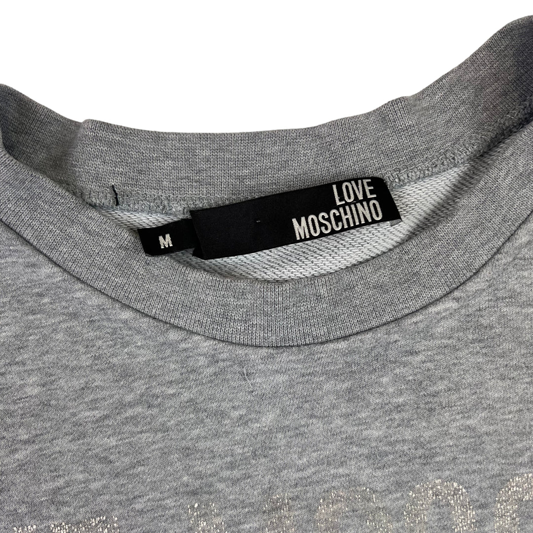 Love Moschino Grey Sweatshirt