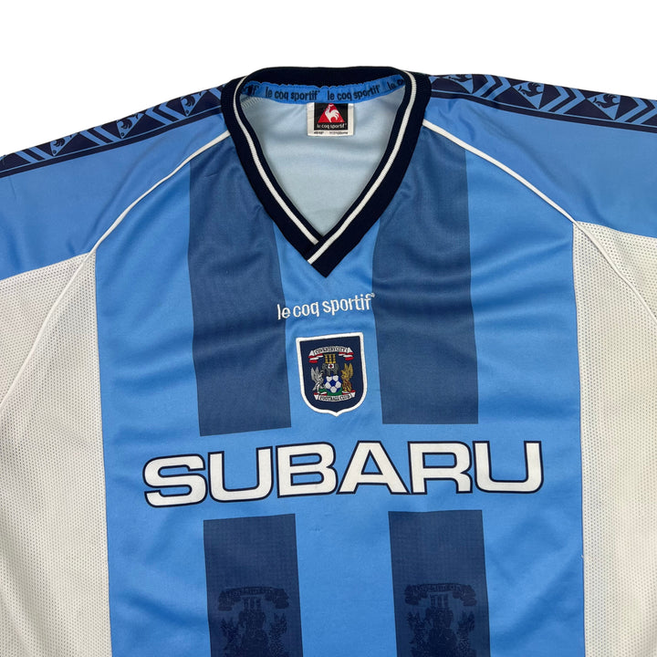 Coventry City 1998-99 Football Home Shirt Blue