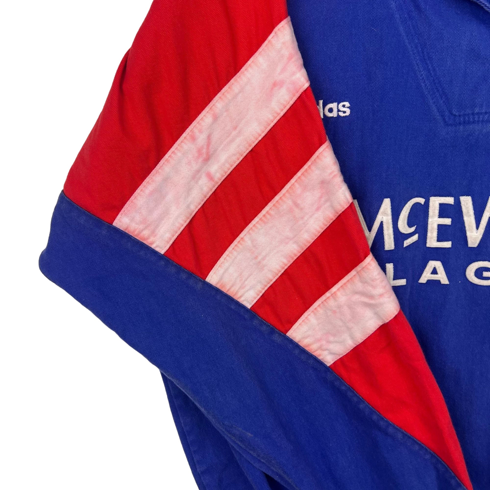 Adidas Rangers Football Club McEwan's Lager Jersey Blue Red