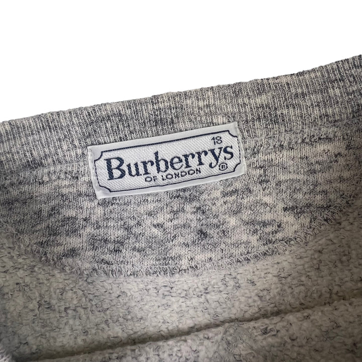 Vintage Burberry Sweatshirt Grey