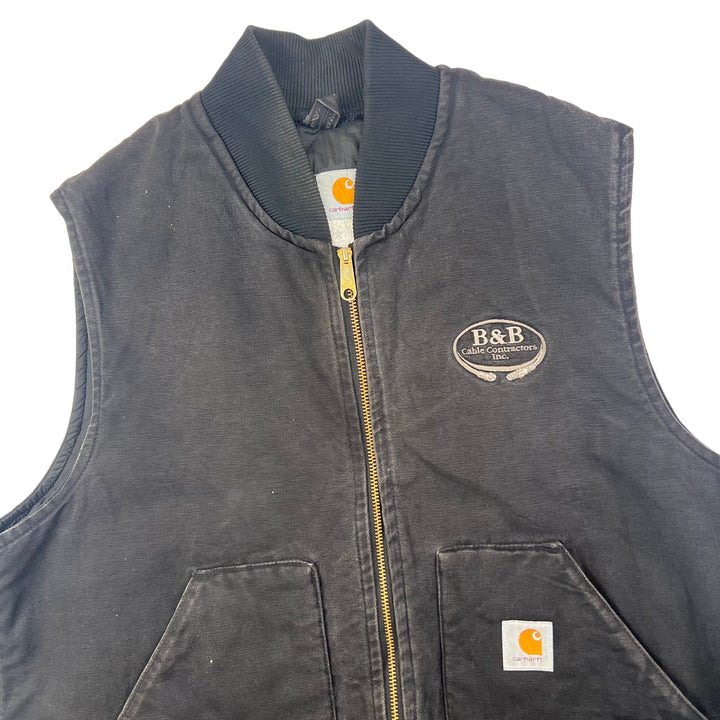 Carhartt Quilted Work Vest Black