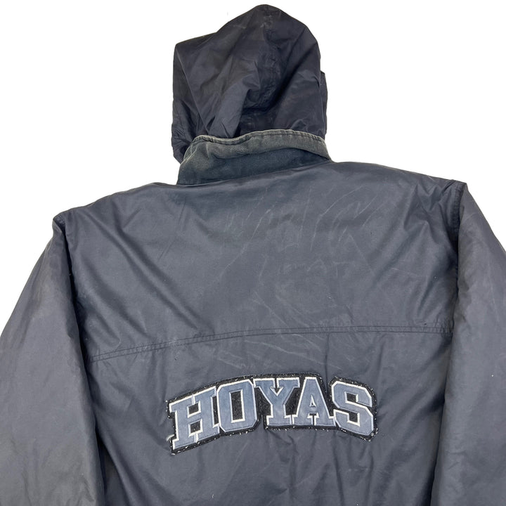 Nike Georgetown Hoyas Pullover Puffer Jacket Black Blue