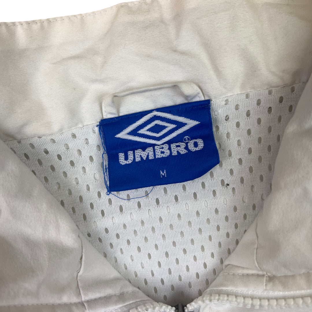 Umbro Scotland 1998-00  Track Jacket Rare White Navy Yellow