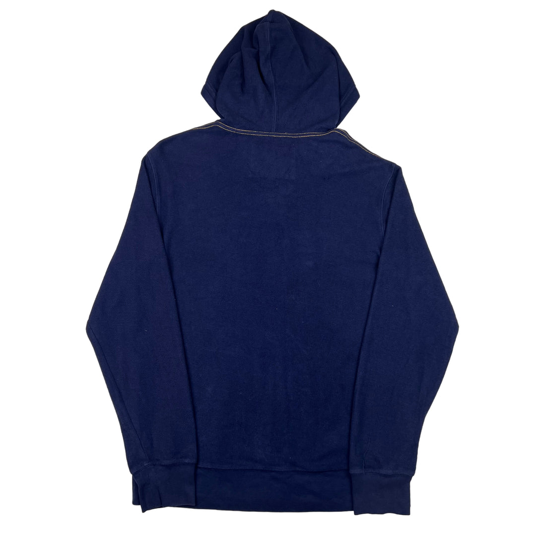 True Religion Buddha Graphic Hooded Sweatshirt Navy