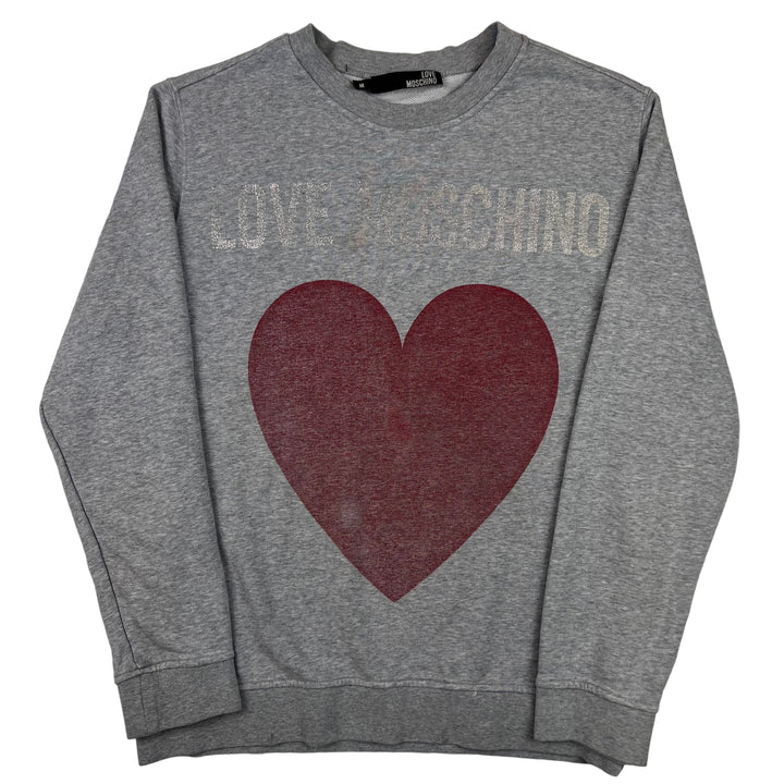 Love Moschino Grey Sweatshirt