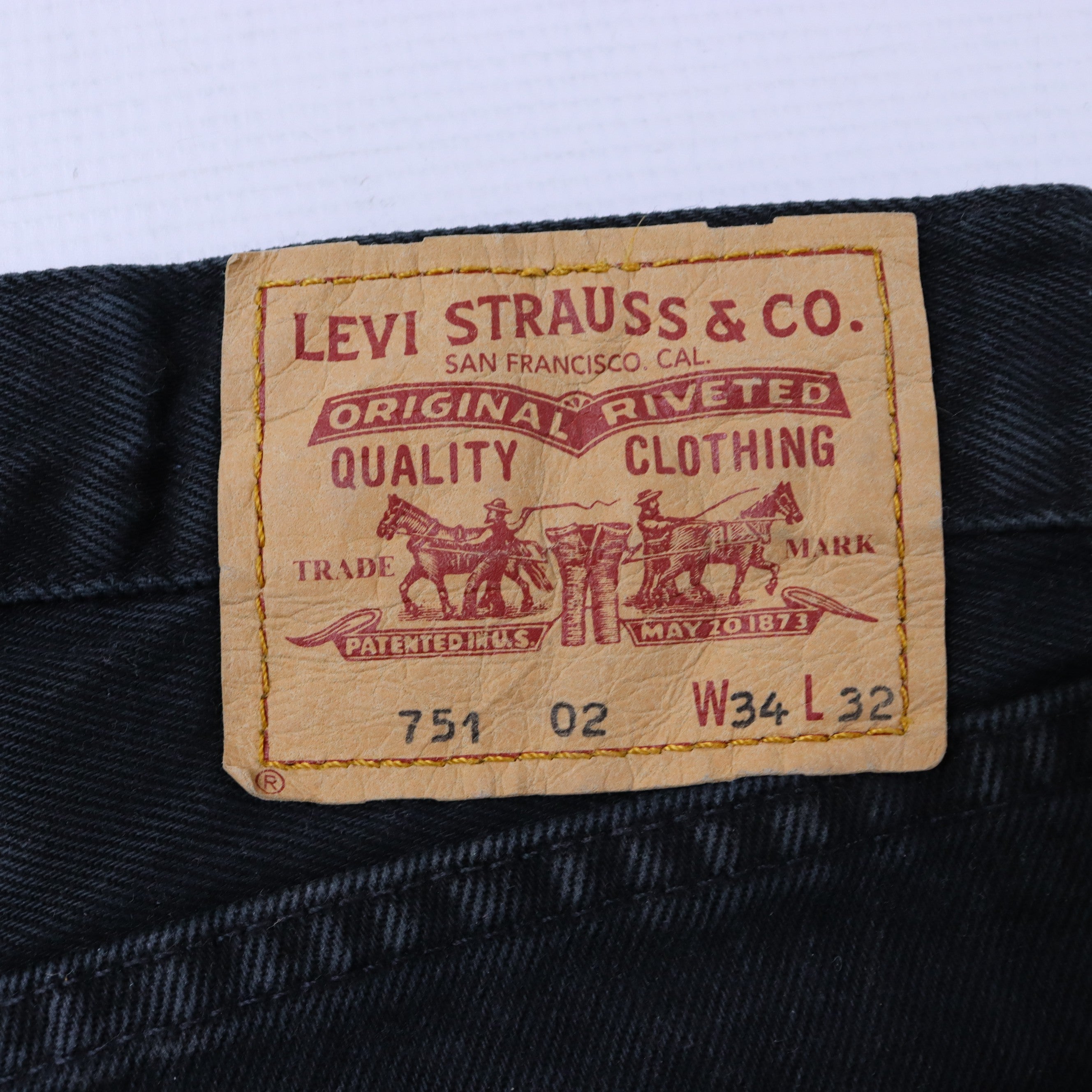 Levis deals 751 black