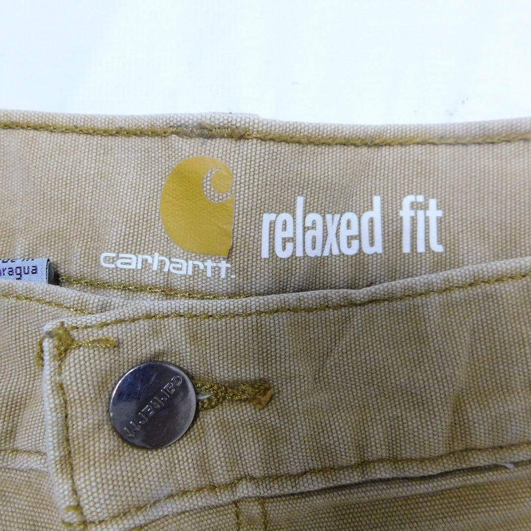 Carhartt Double Knee Beige Work Trousers