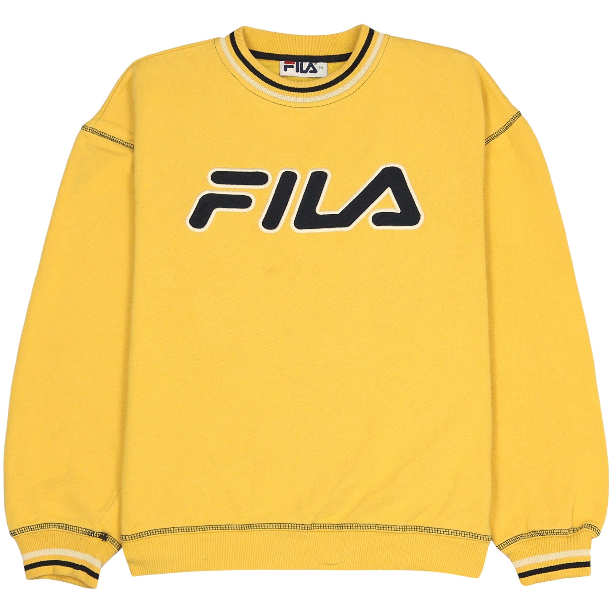 Fila sweatshirt clearance yellow