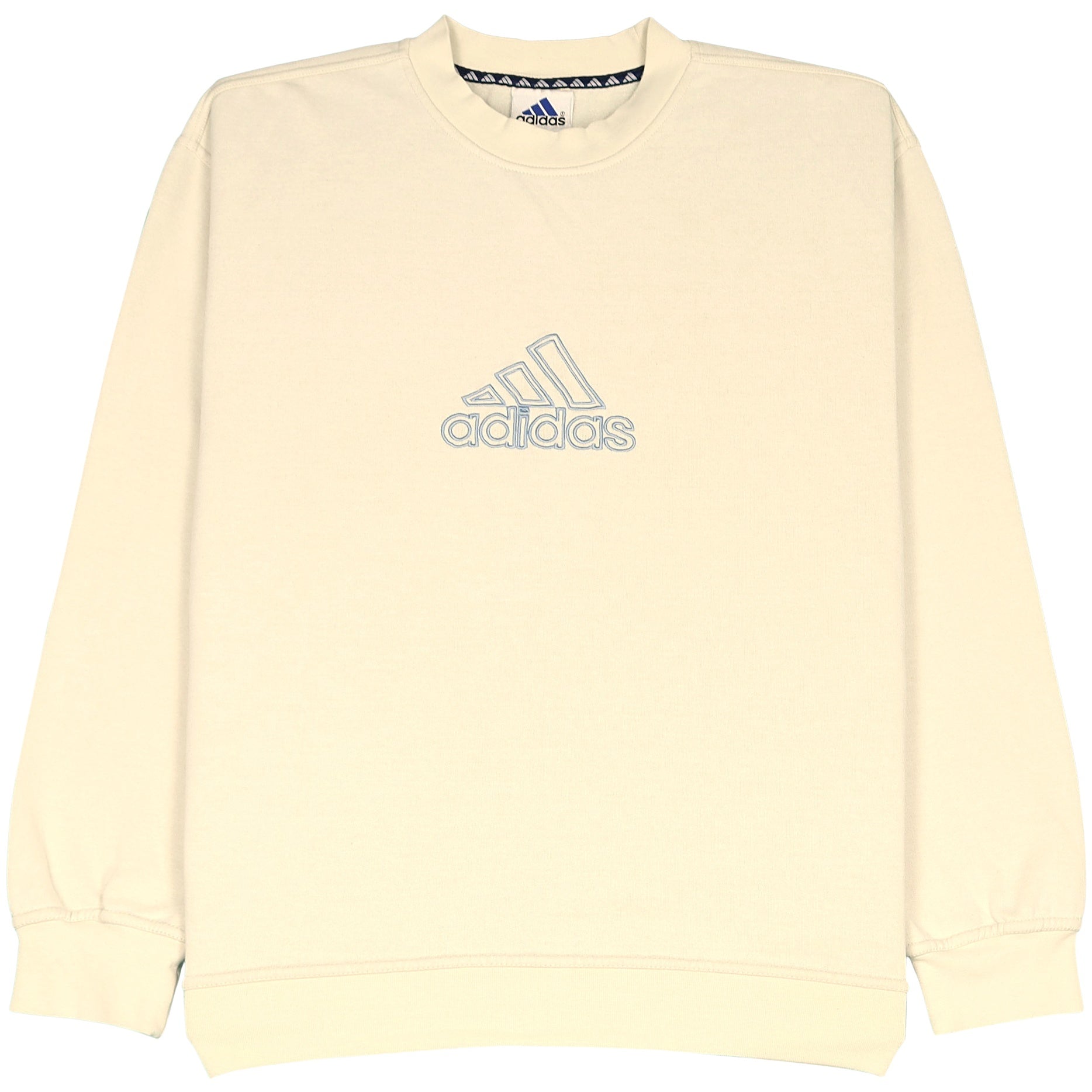 Cream cheap adidas sweatshirt