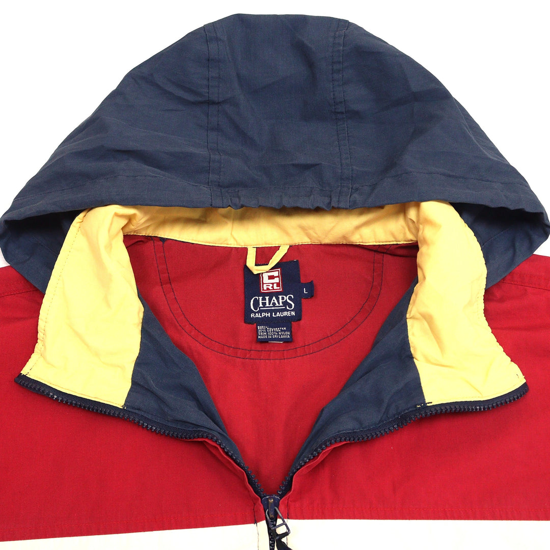 Ralph Lauren Chaps Navy Blue & Red Jacket