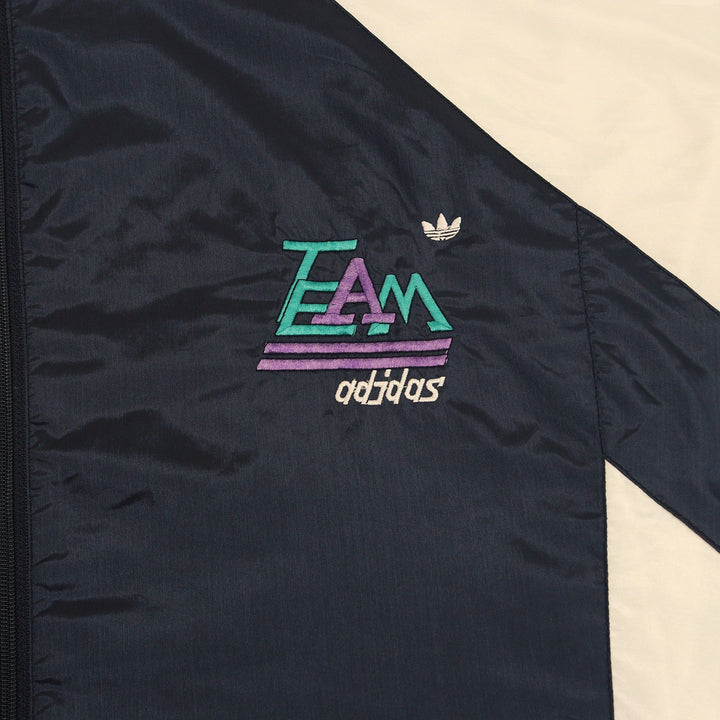 Adidas Team Black and Lilac Track Jacket