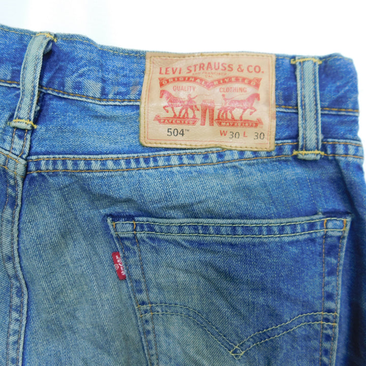 Levi's 504 Blue Jeans