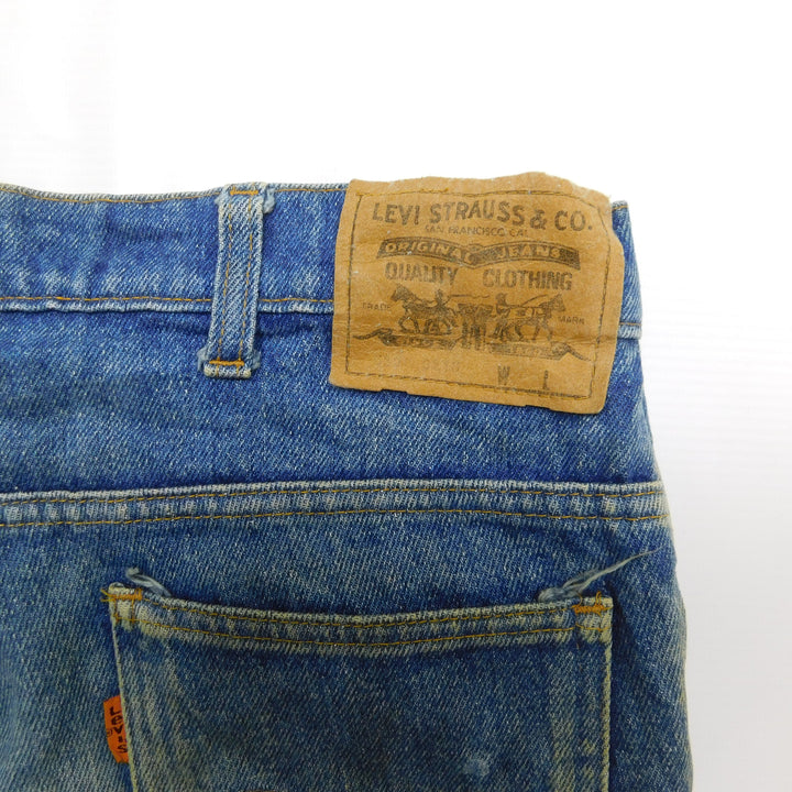 Levi's 630 Orange Tab Blue Jeans