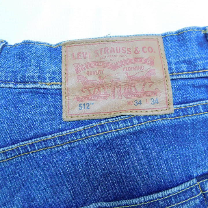 Levi's 512 Blue Jeans